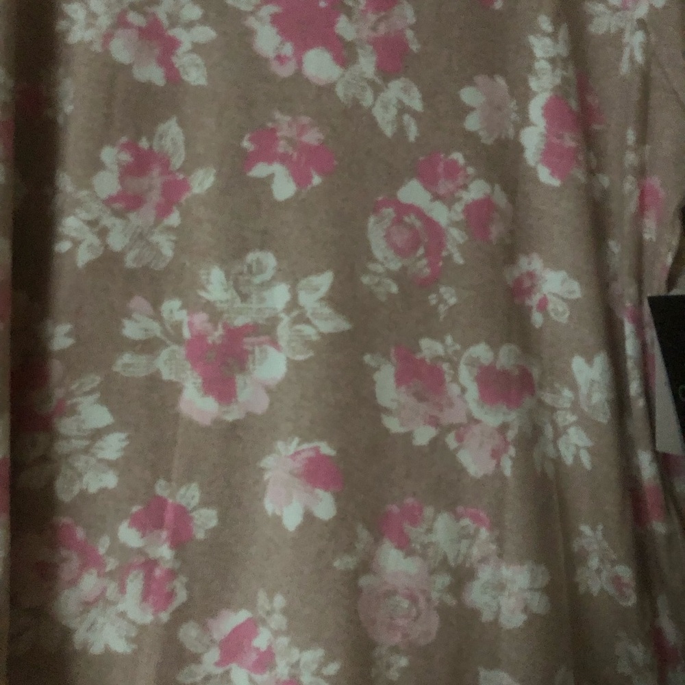 Cuddl Duds Floral Long Sleeve Pajama set - Picture 10 of 16